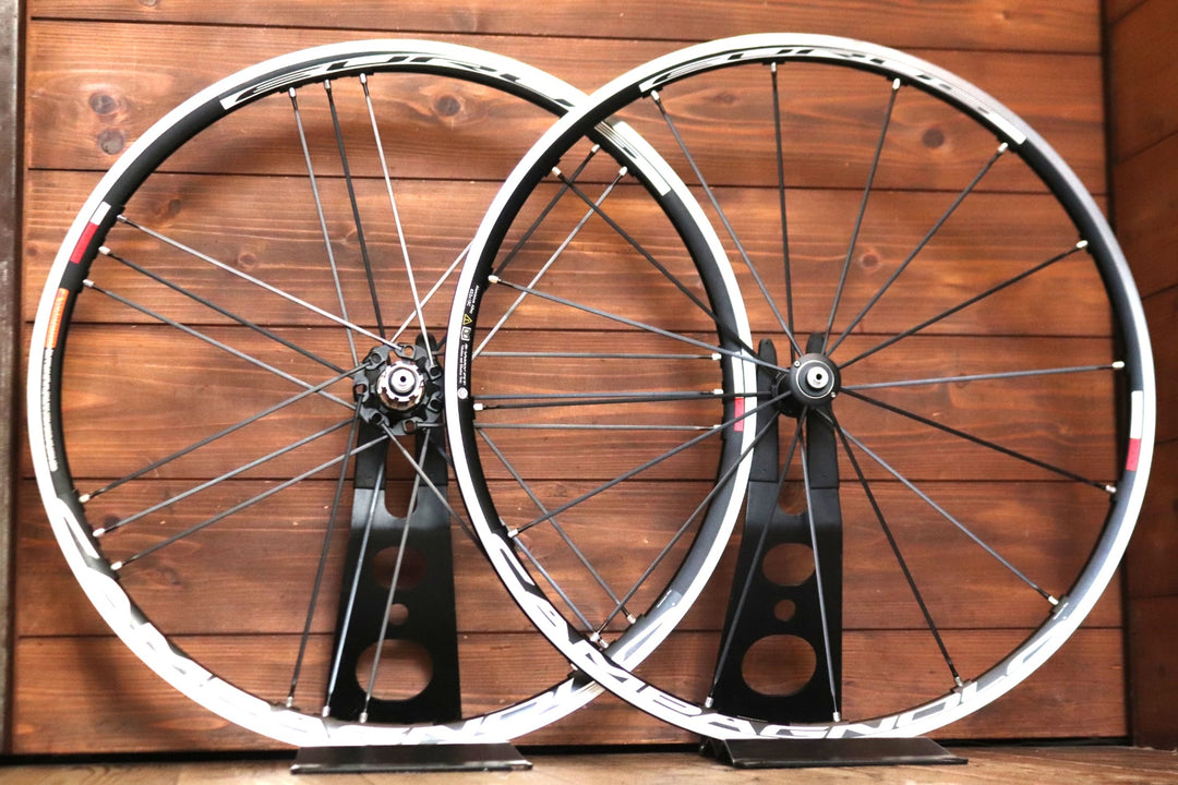 カンパニョーロ CAMPAGNOLO ユーラス EURUS 2WAY-FIT MEGA G3 アルミ チューブレス ホイールセット カンパ11S/12S 【東京南麻布店】
