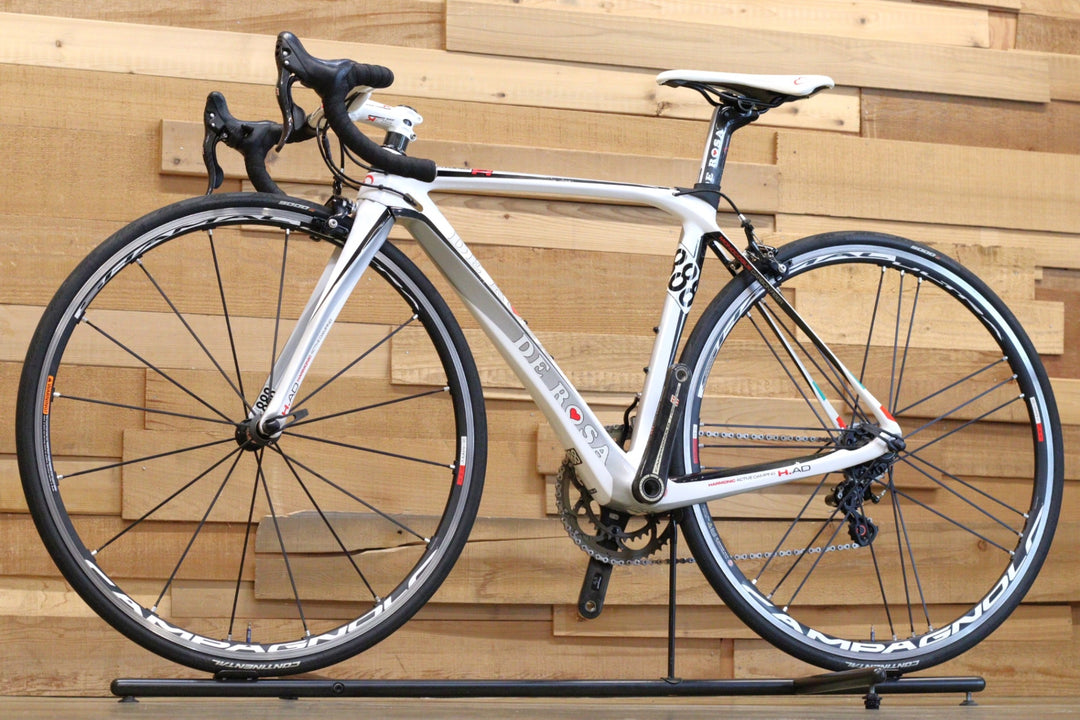 デローザ DE ROSA スーパーキング SUPERKING R 2015 46サイズ カンパニョーロ レコード 11S カーボン ロードバイク 完成車 【立川店】