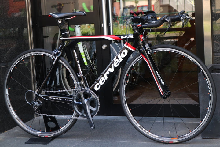 サーヴェロ CERVELO P2 2012モデル 51サイズ シマノ アルテグラ 6700 10S カーボン トライアスロン TTバイク 【東京南麻布店】