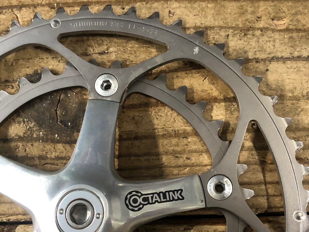 KO826 シマノ SHIMANO デュラエース DURA-ACE FC-7701 クランクセット 165mm 53/39T