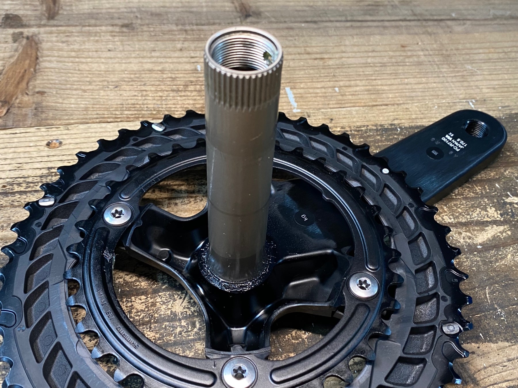 Shimano 105 FC-R7100 クランクセット 170mm 50/34 JD299 シマノ SHIMANO 105 FC-R7100 50-34T 172.5mm クランク