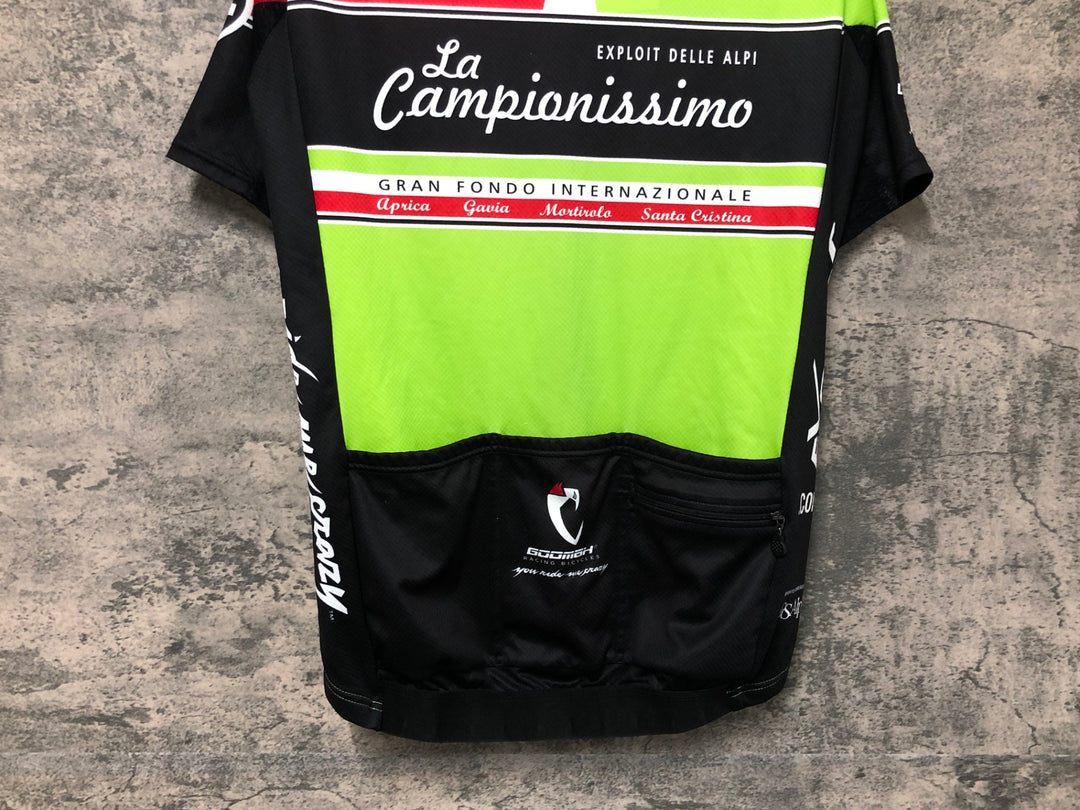 JT087 アソス assos 半袖サイクルジャージ La Campionissimo 黄緑 M