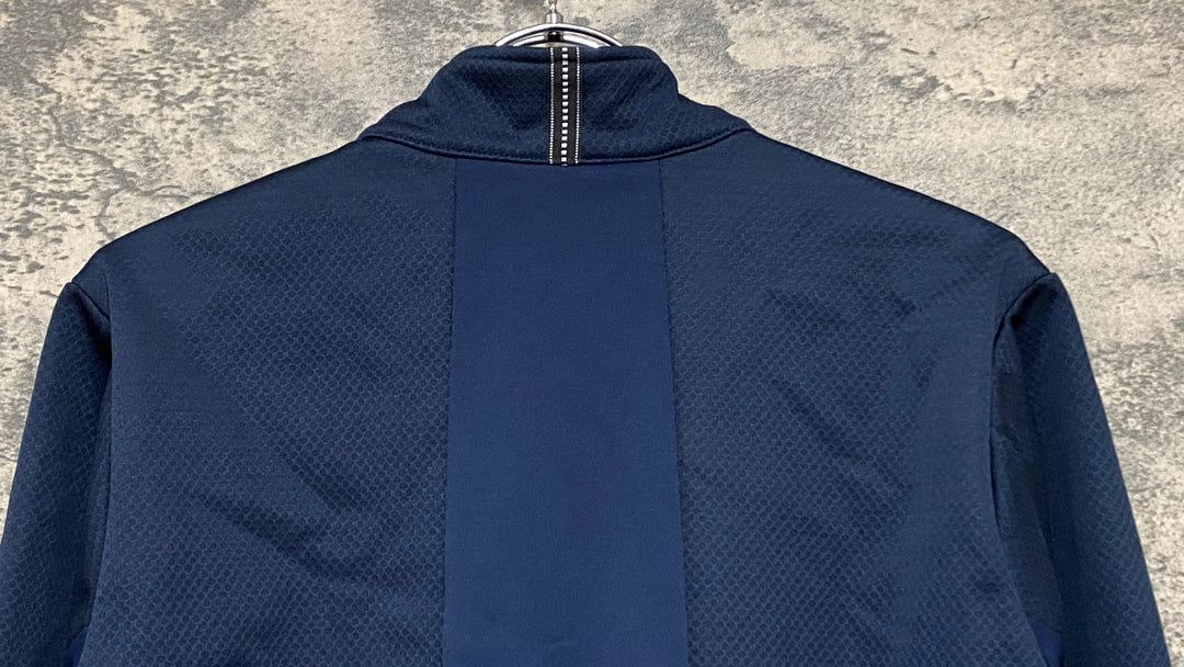 KJ717 パールイズミ PEARL iZUMi サイクルジャケット 裏起毛 M 紺