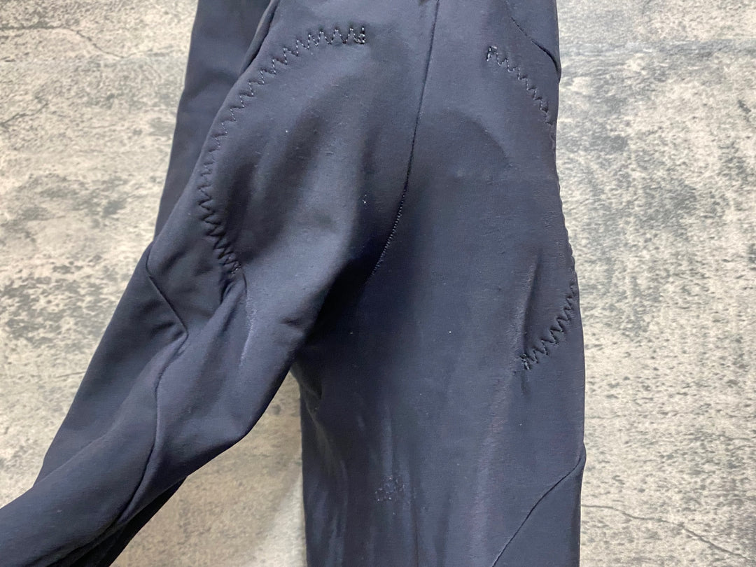 KF639 アソス ASSOS LL.MILLE 4.4 bonKa WINTER ビブタイツ 黒 S 裏起毛