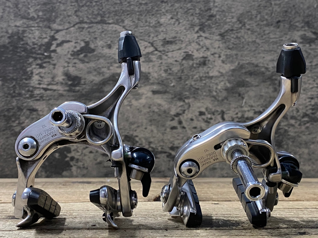 KM538 シマノ SHIMANO デュラエース DURA-ACE BR-7800 キャリパーブレーキ 前後セット