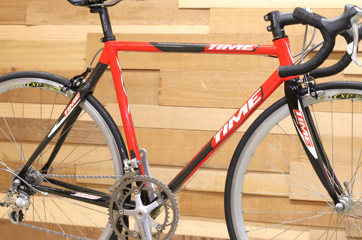 タイム TIME VX ELITE 2003年頃モデル 50サイズ シマノ デュラエース 7700 MIX 9S カーボン ロードバイク 【立川店】