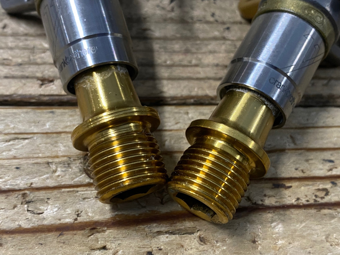 KP111 クランクブラザーズ Crankbrothers エッグビータ Eggbeater 11 ビンディングペダル シルバー ゴールド