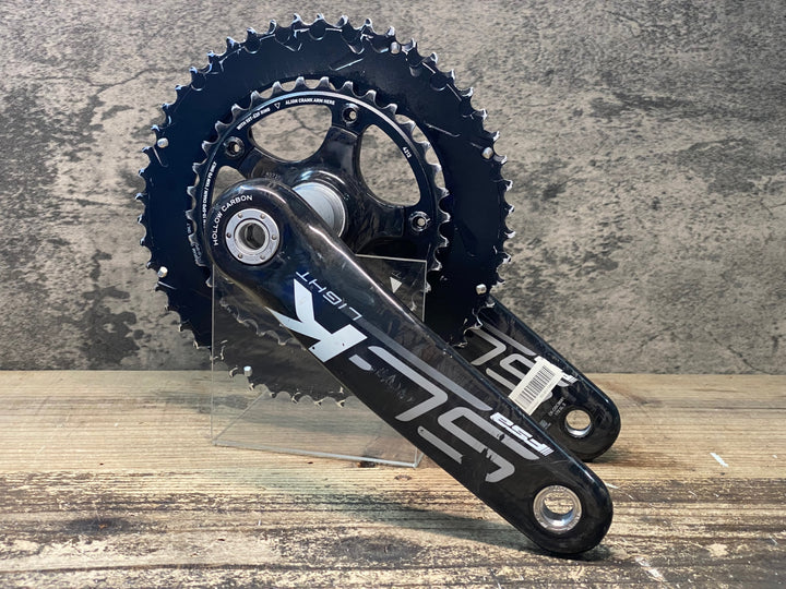 JG533 FSA SL-K LIGHT SRAM 10Sチェーンリング カーボン クランクセット 172.5mm 50/34T BB30 HOLLOW CARBON