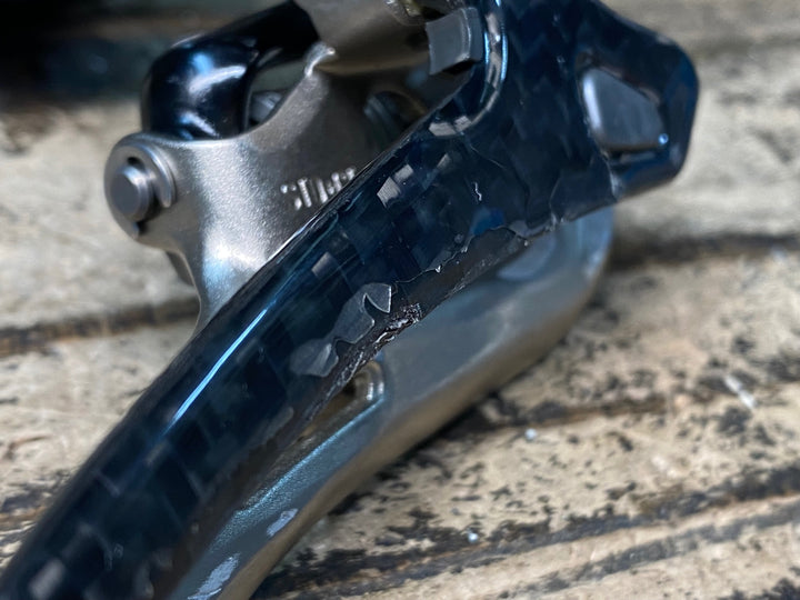 JO021 カンパニョーロ CAMPAGNOLO レコード RECORD FD11-RE2C5 フロントディレイラー バンド Φ35 2S