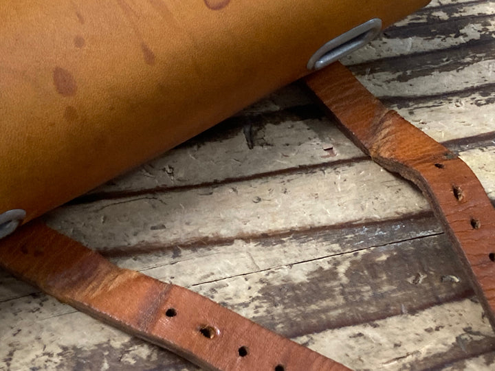 KJ649 ブルックス BROOKS ツールバッグ TOOL BAG サドルバッグ ブラウン レザー ※シミ汚れあり