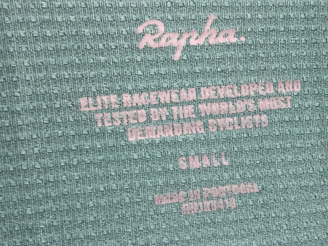 JD886 ラファ Rapha PRO TEAM LONG SLEEVE JERSEY 長袖 サイクルジャージ ターコイズ S