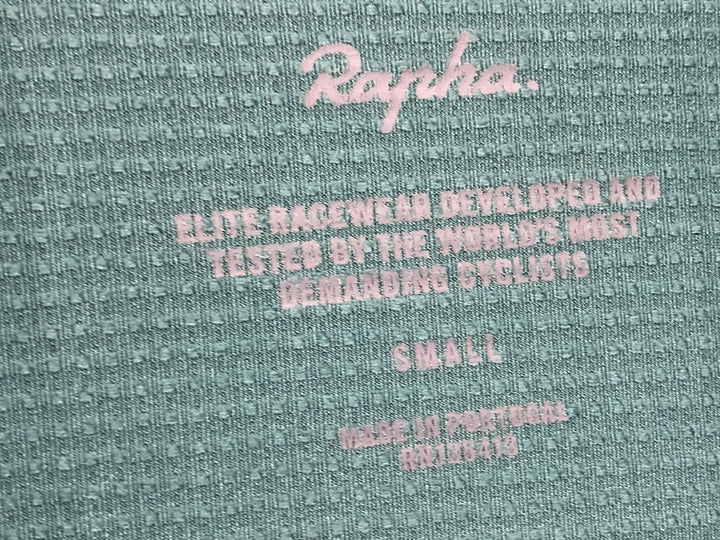 JD886 ラファ Rapha PRO TEAM LONG SLEEVE JERSEY 長袖 サイクルジャージ ターコイズ S