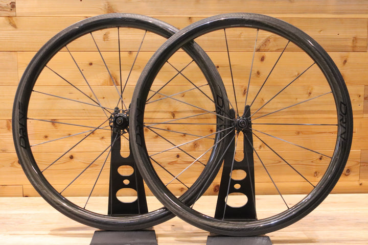 状態良好！ エリートホイール ELITE WHEELS ドライブ DRIVE 40V シマノ 11S/12S 19.5C カーボン チューブレス ロードバイク ホイールセット 【広島店】