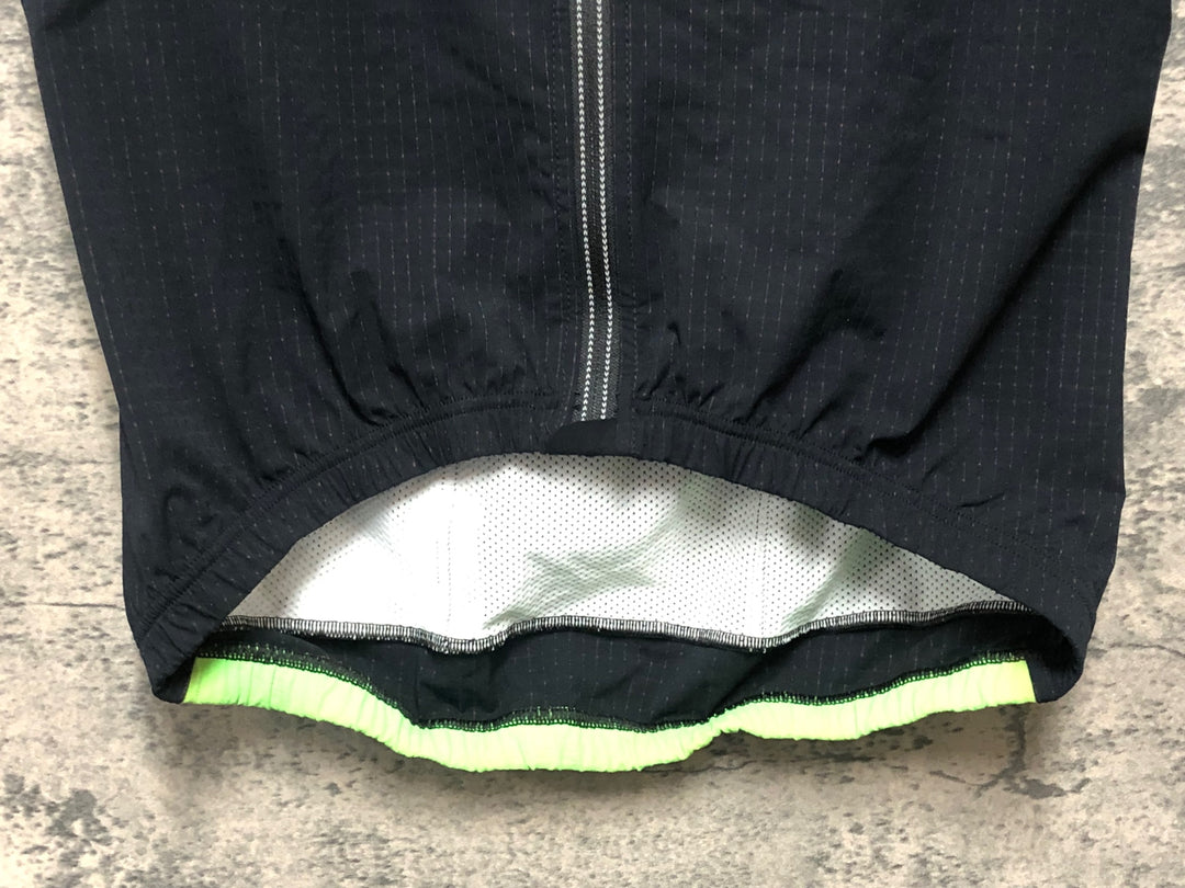 KP579 Q36.5 半袖 サイクルジャージ 黒 M