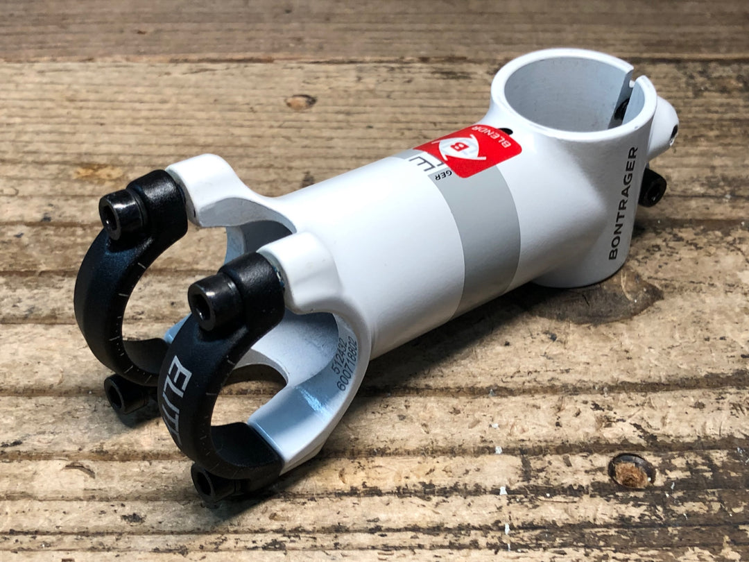 JQ712 ボントレガー BONTRAGER ELITE BLENDR STEM アルミステム 白 Φ31.8 90mm