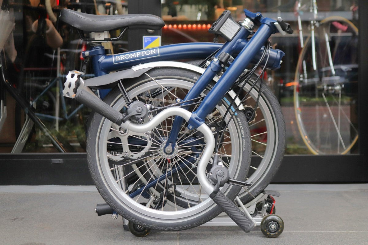 ブロンプトン BROMPTON M6L カスタム 2019モデル テンペストブルー 折り畳み 小径車 ミニベロ 16インチ 【東京南麻布店】