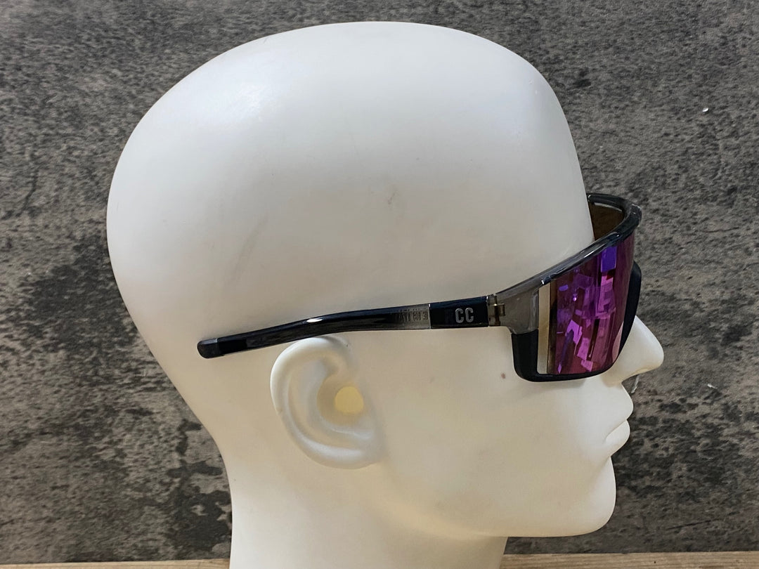 KH627 ラファ Rapha PRO TEAM FULL FRAME GLASSES サングラス アイウェア 黒 ROSSレンズ クリアレンズ付属