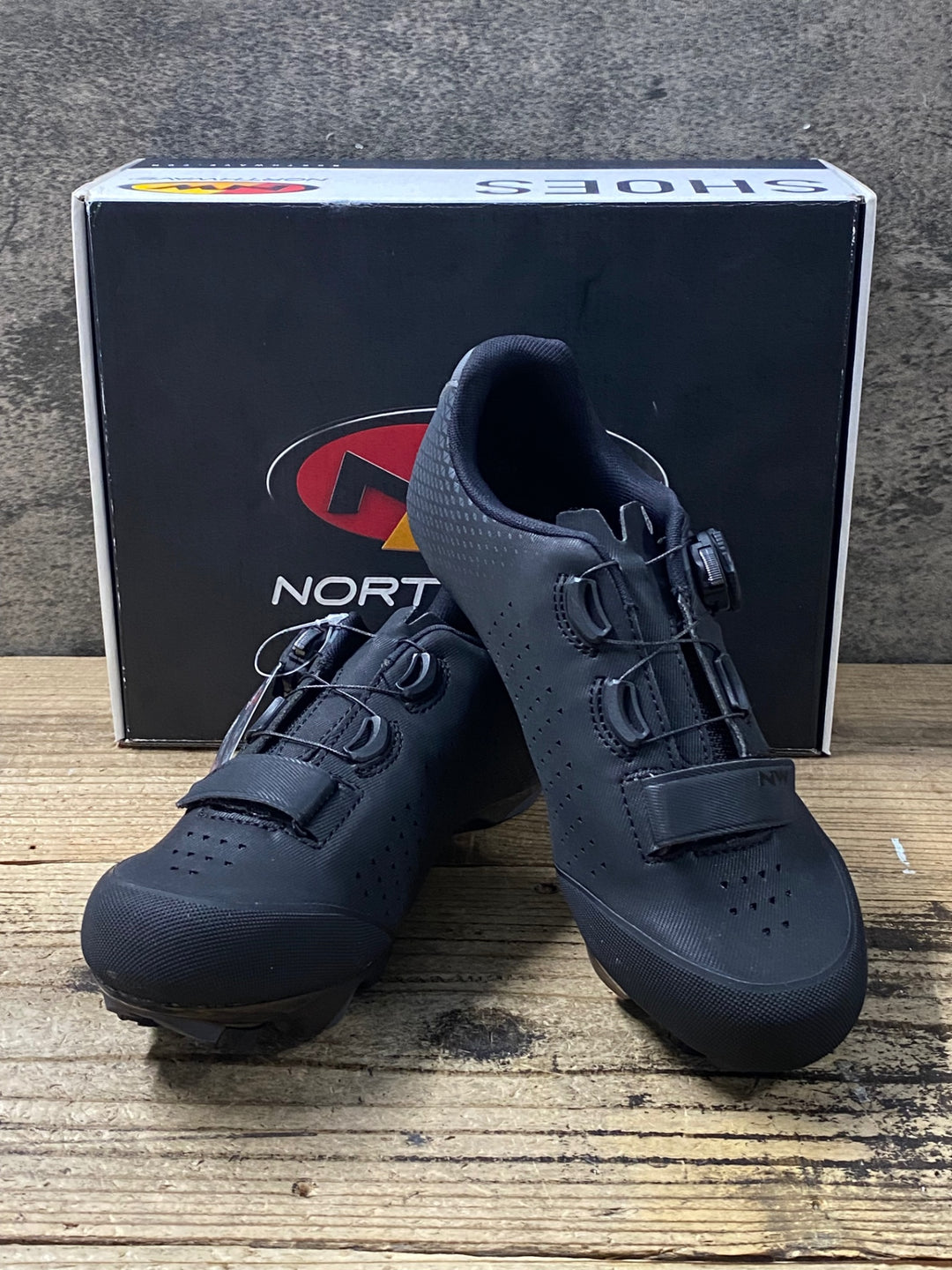 KO708 ノースウェーブ NORTHWAVE ORIGIN PLUS 2 ビンディングシューズ 黒 EU39 2穴