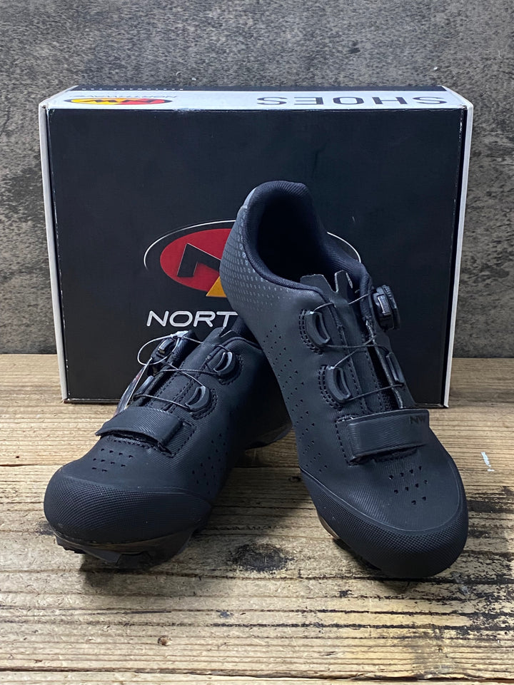 KO708 ノースウェーブ NORTHWAVE ORIGIN PLUS 2 ビンディングシューズ 黒 EU39 2穴