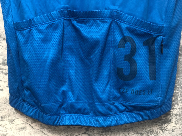 JV926 ラファ Rapha RIVIERA PURSUIT JERSEY 半袖 サイクルジャージ ターコイズ S TEAM Sky