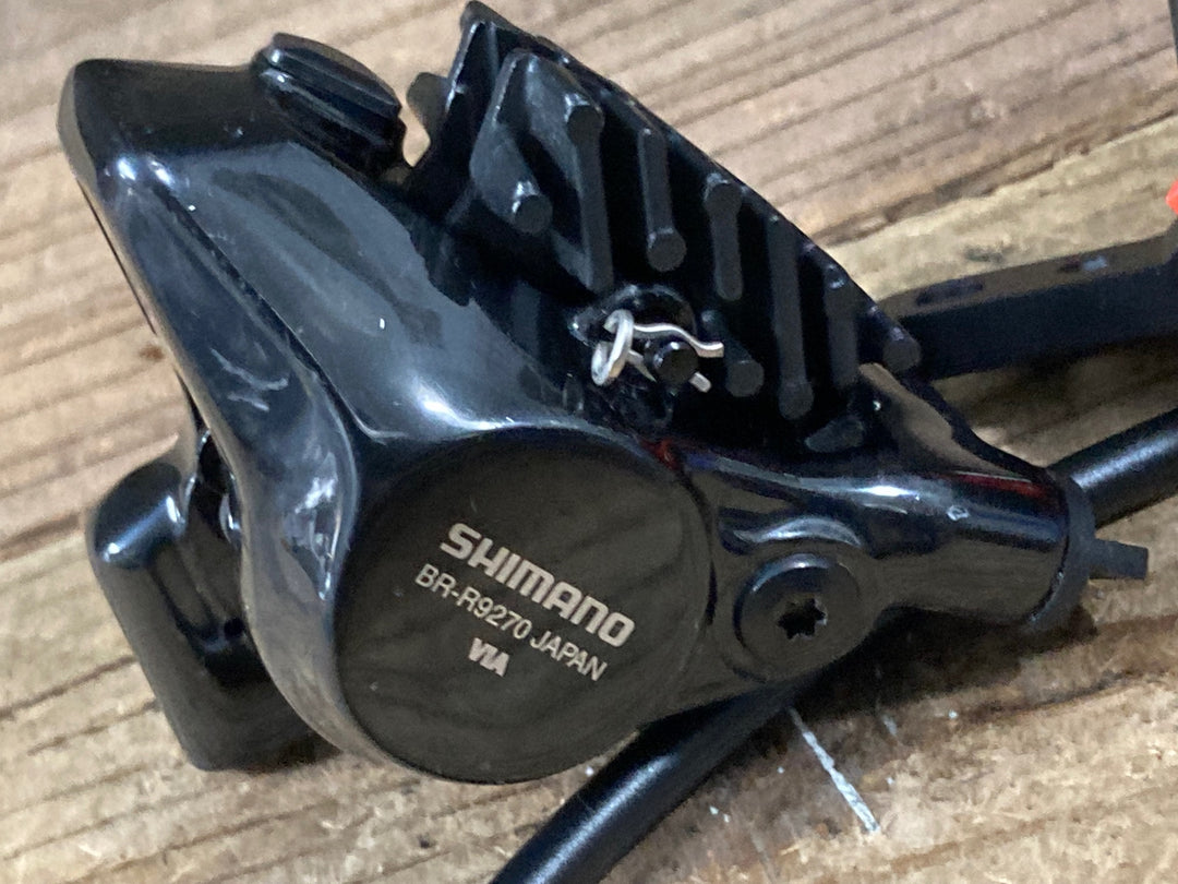 KH717 シマノ SHIMANO デュラエース DURA-ACE BR-R9270 ディスクブレーキキャリパー セット 油圧