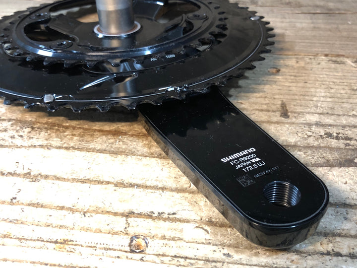 JO996 4iiii DUAL PRECISION3 PMR/L100 ANT+ Bluetooth パワーメーター クランクセット SHIMANO DURA-ACE FC-R9200 172.5mm 52/36T