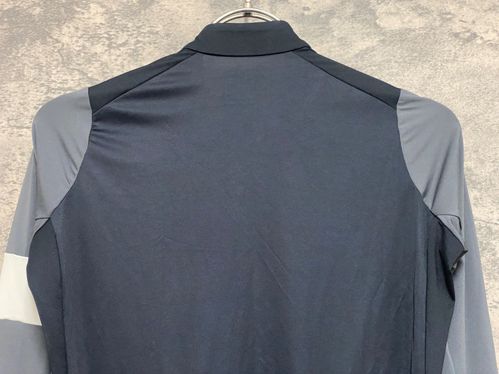 JN505 ラファ Rapha PRO TEAM LONG SLEEVE TRAINING JERSEY 長袖 サイクルジャージ 紺 グレー XS