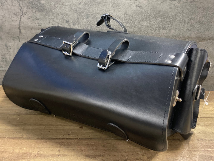KL113 ブルックス BROOKS GLENBROOK LEATHER BAG LIMITED EDITION サドルバッグ レザー 黒