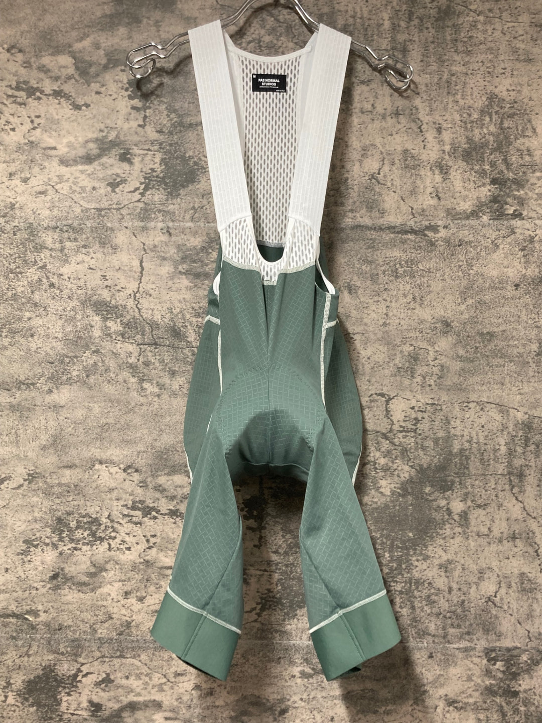 KJ271 パスノーマルスタジオ PAS NORMAL STUDIOS Mechanism Bibs ビブショーツ 緑 M