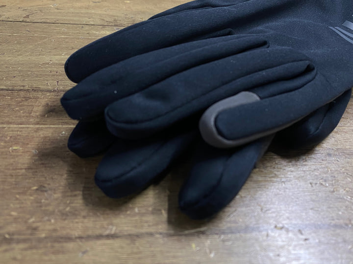 KB335 ラファ Rapha PRO TEAM WINTER GLOVES 長指 グローブ 黒 S 裏起毛