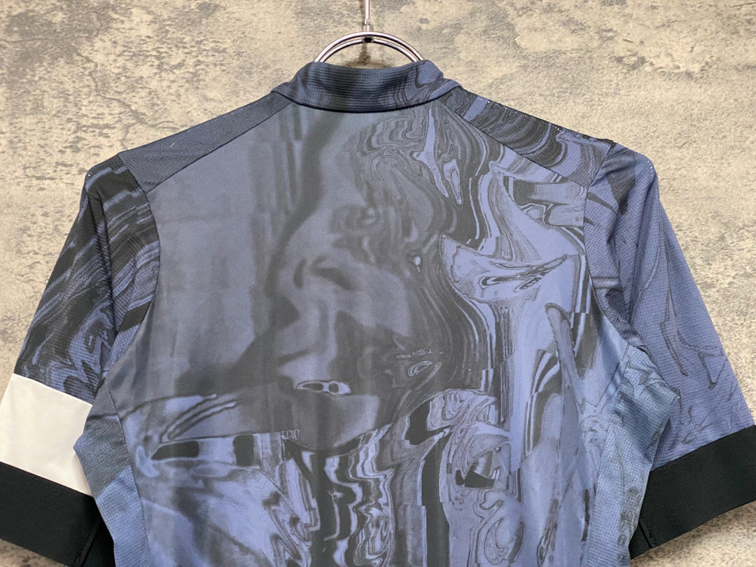 JT011 ラファ Rapha LEGION PRO TEAM RAINING JERSEY 半袖サイクルジャージ 紺 S