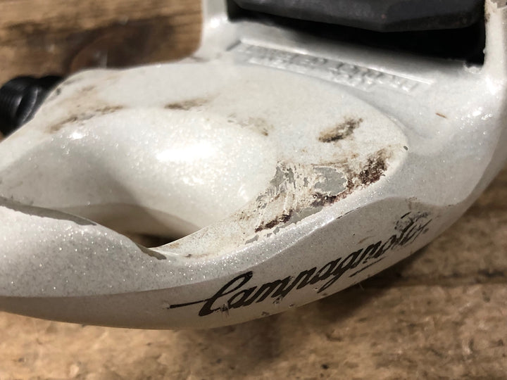 KP587 カンパニョーロ Campagnolo ビンディングペダル 白 LOOK互換