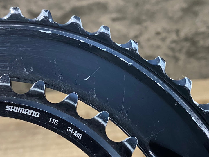 JY948 シマノ SHIMANO デュラエース DURA-ACE FC-R9100 クランクセット 170mm 50/34T