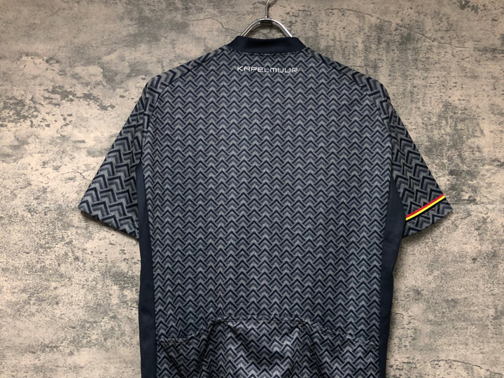 JW389 カペルミュール KAPELMUUR 半袖 サイクルジャージ 紺 ASIA L