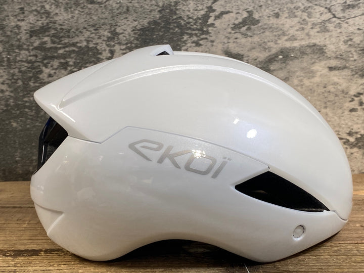 KH162 エコイ EKOI AR16 ヘルメット 55-58cm Mサイズ 白 2025年6月製造