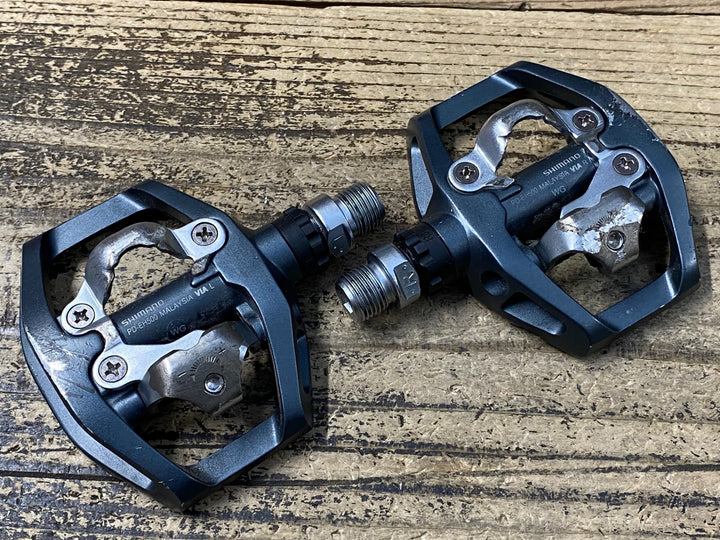 JZ056 シマノ SHIMANO PD-EH500 ビンディングペダル 片面フラット SPD