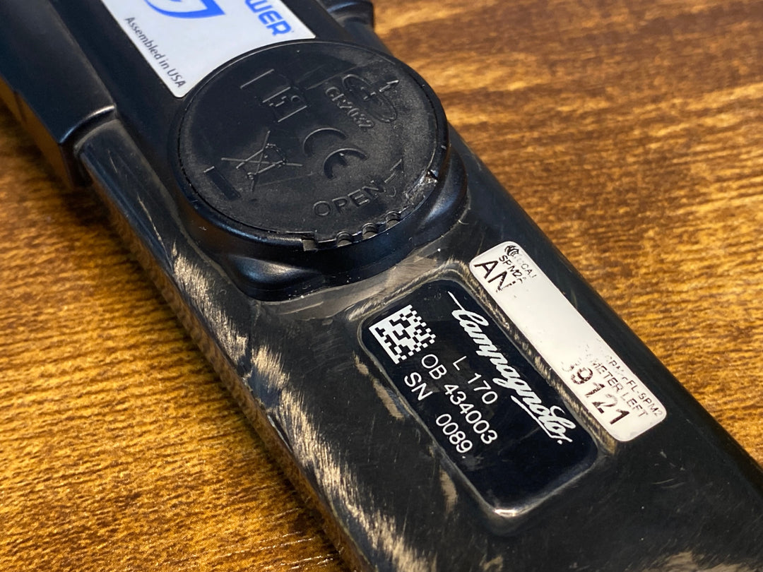 KL486 ステージス STAGES ZBM-SPM2 カンパニョーロ RECORD 11S 左クランクアーム パワーメーター 170mm ANT+ Bluetooth