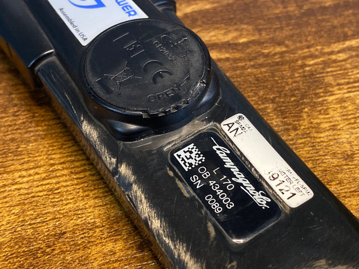 KL486 ステージス STAGES ZBM-SPM2 カンパニョーロ RECORD 11S 左クランクアーム パワーメーター 170mm ANT+ Bluetooth