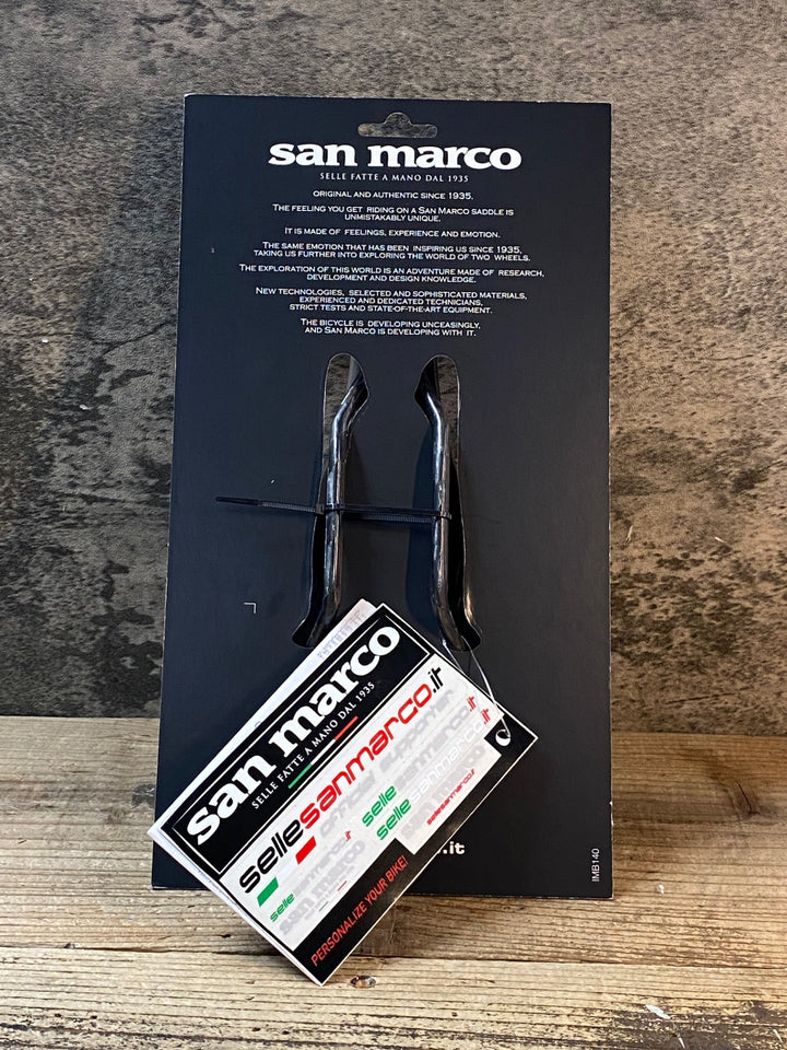 JR321 サンマルコ san marco Zoncolan CARBON FX RACING TEAM サドル 白黒 127mm CARBON レール