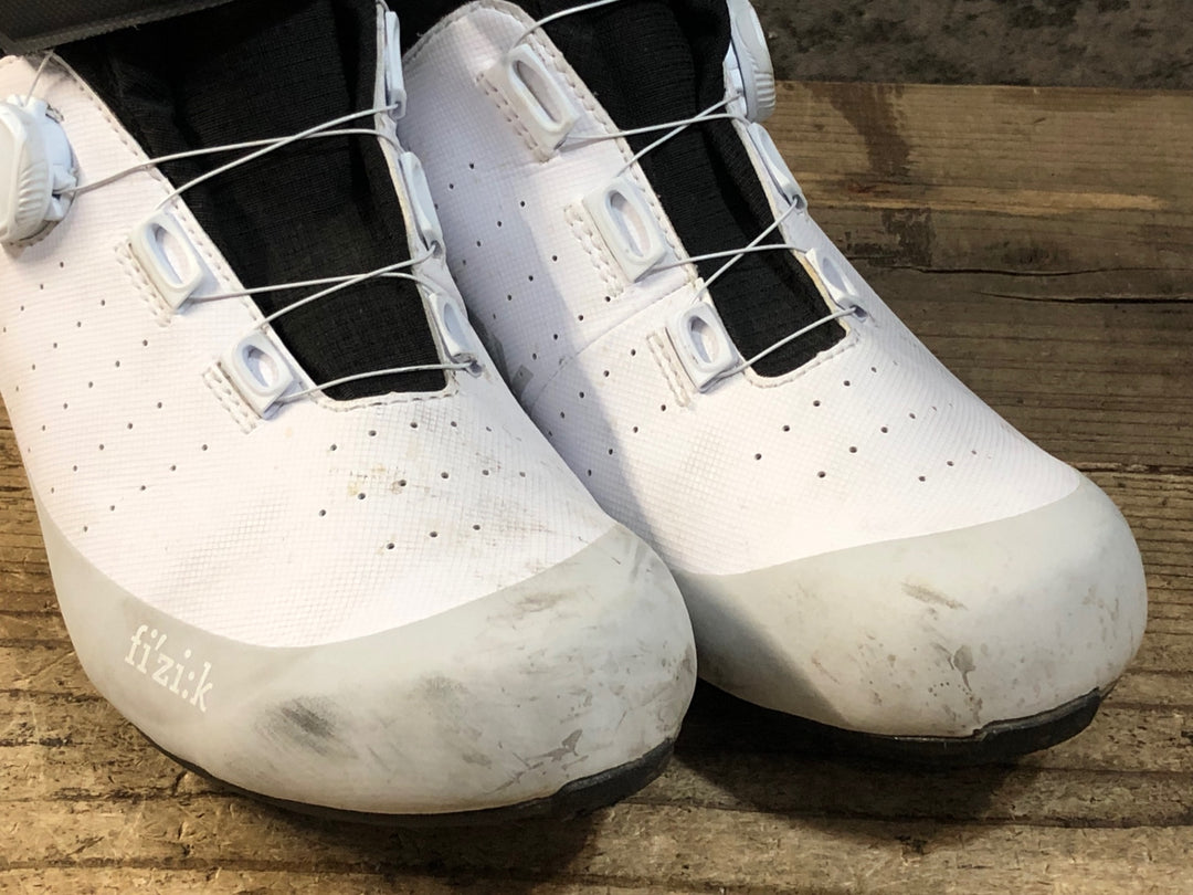 KA966 フィジーク fizik TEMPO ARTICA GTX ビンディングシューズ EU43 白 GORE TEX 3穴
