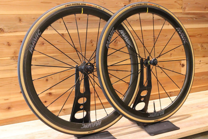 マヴィック MAVIC コスミック COSMIC SLR 40 RIM シマノ 11S/12S 19C カーボン チューブレスレディ ホイールセット 【広島店】