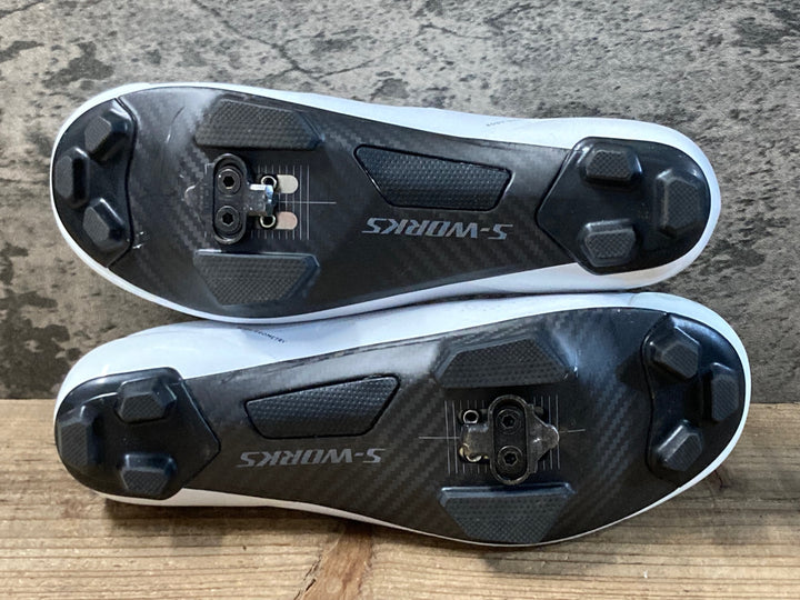 KG018 スペシャライズド SPECIALIZED S-WORKS Recon ビンディングシューズ 2穴 EU41 SPD ホワイト