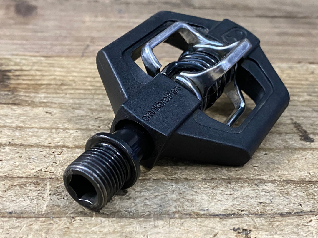 JV444 クランクブラザーズ CRANKBROTHERS CANDY1 ビンディングペダル 黒 ※軸ガタあり