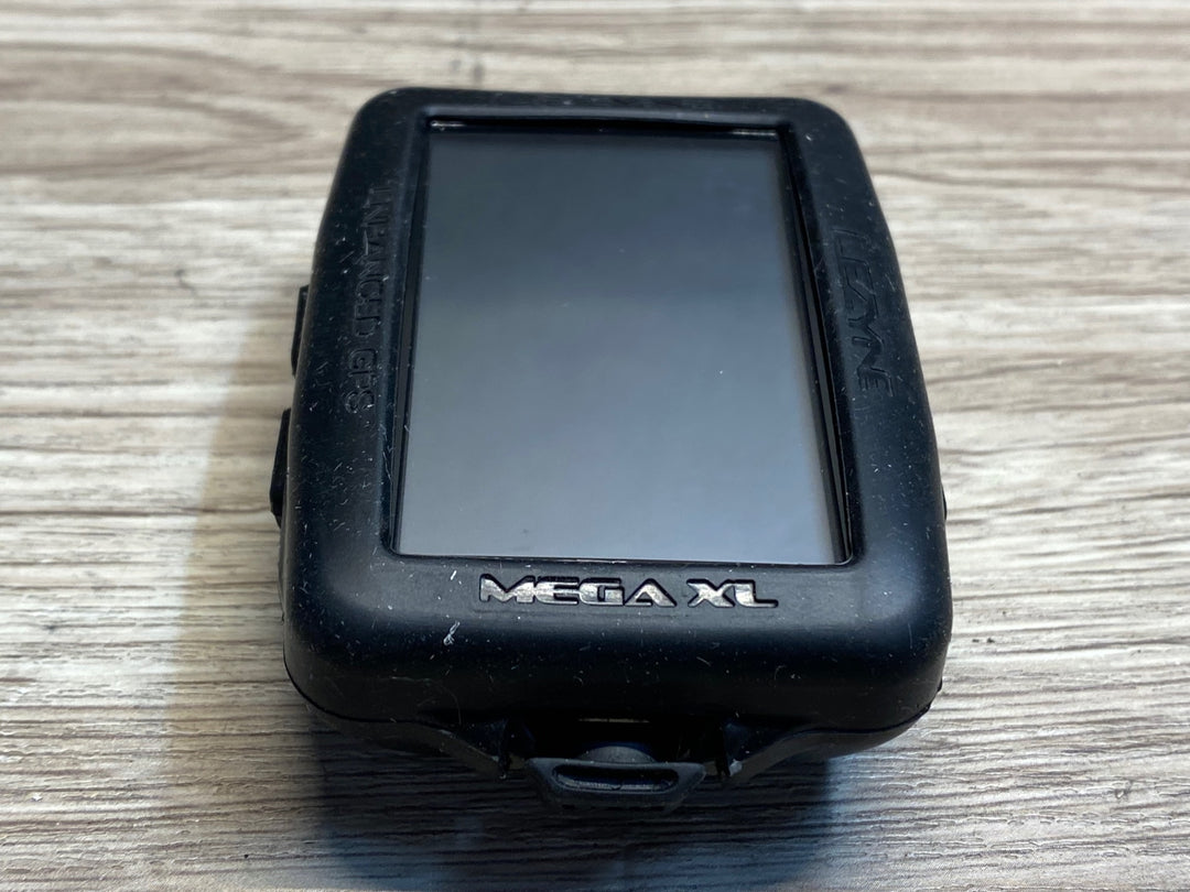 IX291 レザイン LEZYNE MEGA XL ENHANCED GPS サイクルコンピューター DIRECT X-LOCK MOUNT SYSTEM付 動作確認済