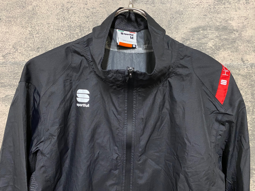 KE364 スポーツフル sportful 長袖 ウィンドブレーカー 黒 M