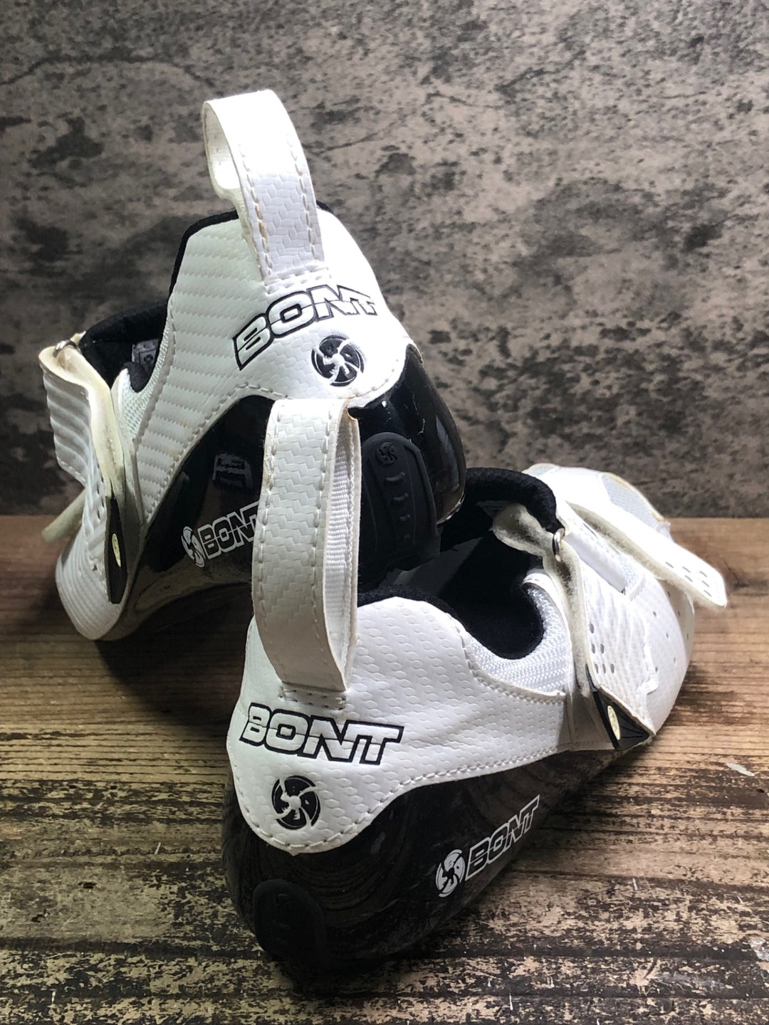 JE941 ボント BONT ライオット RIOT TR トライアスロン ビンディングシューズ EU44 ホワイト