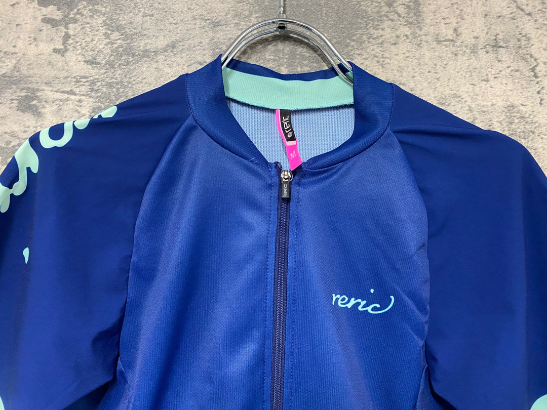 JI625 レリック RERIC 半袖 サイクルジャージ M ネイビー レディース