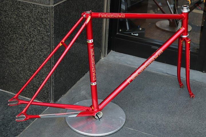 ナガサワ NAGASAWA スペシャル SPECIAL 中野レッド NJS認定 スチール ピストバイク トラックレーサー フレームセット 【東京南麻布店】