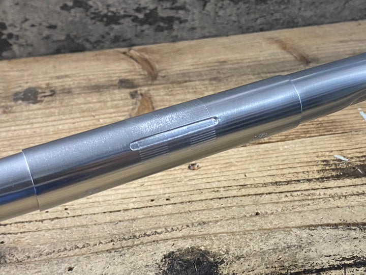 KJ377 日東 NITTO M151F アルミドロップハンドル シルバー 400mm Φ26.0