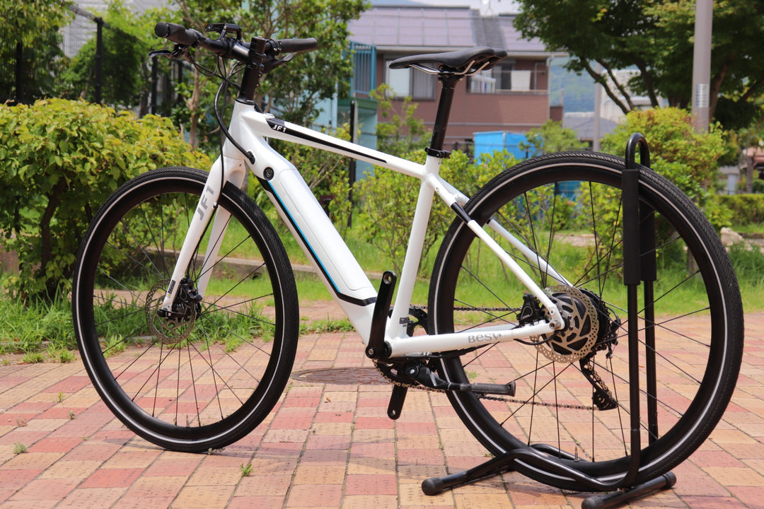 ベスビー BESV JF1 2018年モデル Mサイズ シマノ デオーレ T6000 MIX 10S アルミ クロスバイク E-BIKE 【芦屋店】